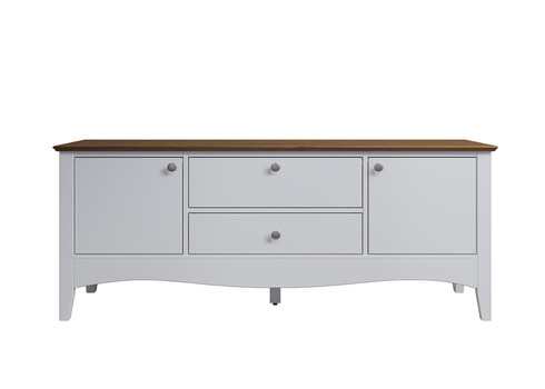 Tv-alus LISSABON valge, 140x42xH58 cm