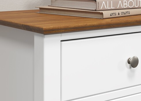 Kummut LISSABON valge, 50x42xH110 cm