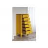 Kummut LISSABON kollane, 50x42xH110 cm