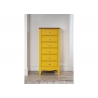 Kummut LISSABON kollane, 50x42xH110 cm