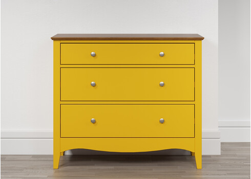 Kummut LISSABON kollane, 100x42xH86 cm