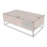 Pikendatav diivanilaud FUNCTION sheesham, 110x50-73xH40-58 cm