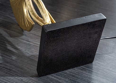 Lauavalgusti GINKO kuldne / must, 40x40xH62 cm