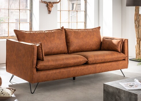 Diivan RETRO pruun, 194x82xH83 cm