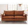 Diivan RETRO pruun, 194x82xH83 cm