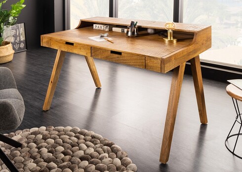 Kirjutuslaud MONSOON pruun, 120x70xH86 cm