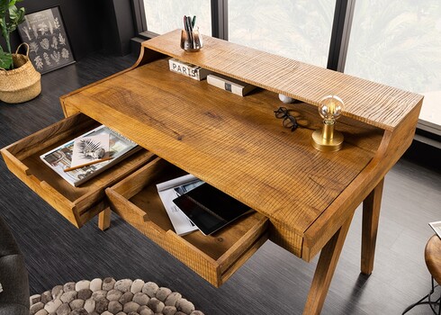 Kirjutuslaud MONSOON pruun, 120x70xH86 cm