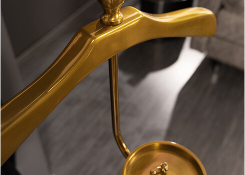 Riidenagi GOLDIE kuldne, 46x60xH128 cm