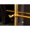 Riidenagi GOLDIE kuldne, 46x60xH128 cm