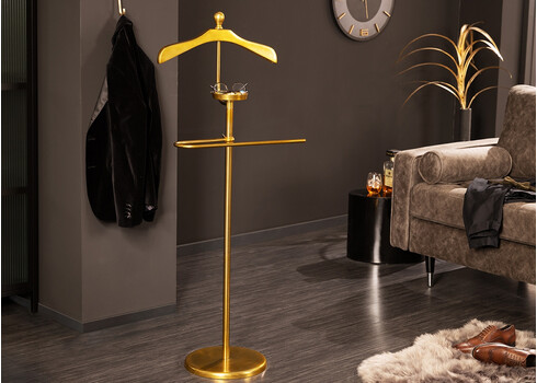 Riidenagi GOLDIE kuldne, 46x60xH128 cm