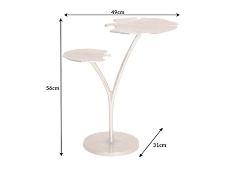 Abilaud GINKO kuldne, 49x31xH56 cm