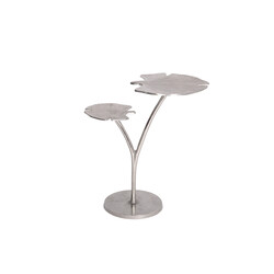 Abilaud GINKO hõbe, 49x31xH56 cm