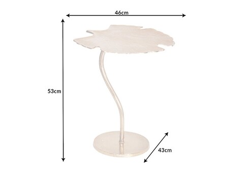 Abilaud GINKO kuldne, 49x43xH53 cm