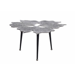 Abilaud GINKO hõbe, 75x73xH39 cm