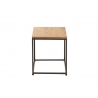 Diivanilaud PARED pruun, 40x40xH42 cm