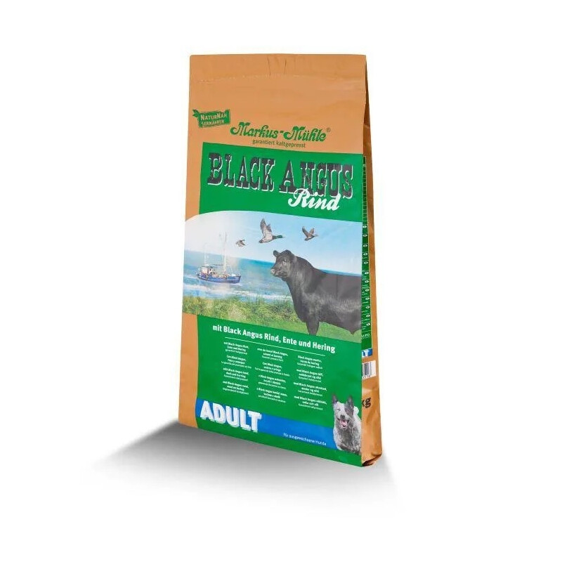 Markus-Mühle koeratoit Black Angus Adult veisega 5kg