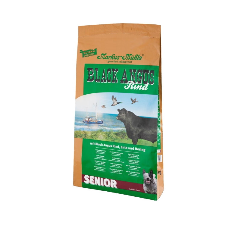 Markus-Mühle koeratoit Black Angus Senior veisega 5kg