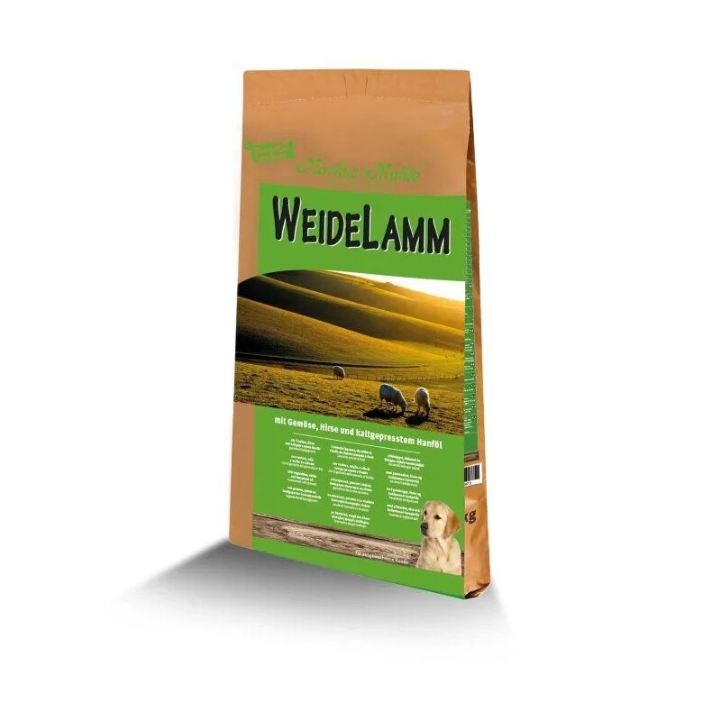 Markus-Mühle koeratoit Weidelamm lambaga 5kg