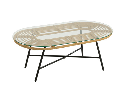 Aialaud LOWA must / pruun, 90x50xH36 cm