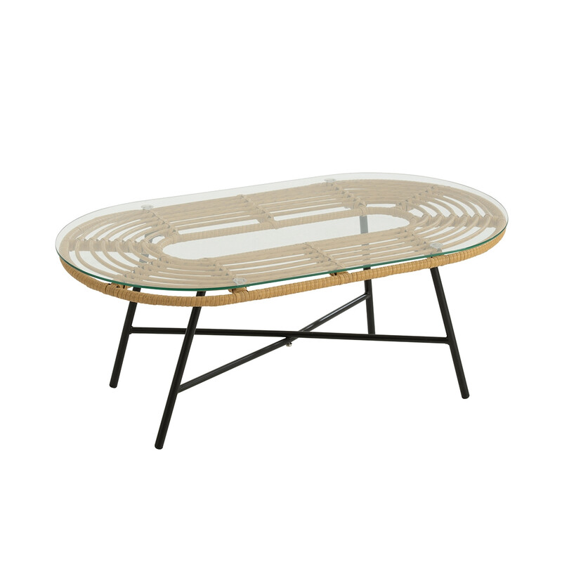 Aialaud LOWA must / pruun, 90x50xH36 cm