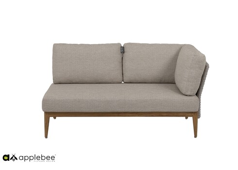 Diivan Apple Bee LISA beež / tiik, 140x81xH66 cm