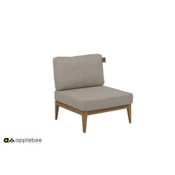 Diivan Apple Bee LISA beež / tiik, 70x81xH66 cm