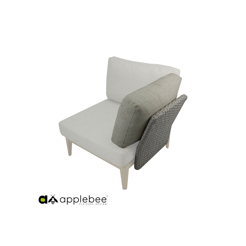 Nurgakomplekt Apple Bee LISA beež, 56x25xH66 cm