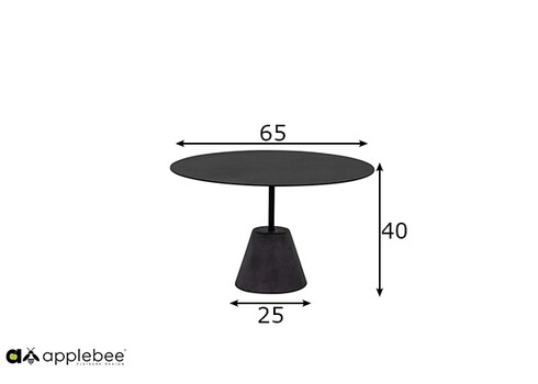 Diivanilaud Apple Bee LISA hall, 65x65xH40 cm