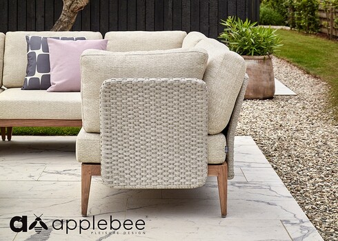 Aiamööbli komplekt Apple Bee LISA beež / tiik