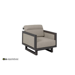 Tugitool Apple Bee SANTORINI hall / beež, 75x82xH60 cm