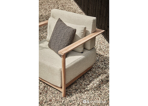 Tugitool Apple Bee ST.LUCIA tiik / beež, 86x82xH61 cm