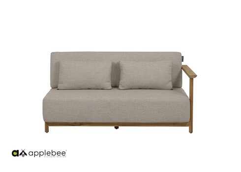 Diivan Apple Bee ST.LUCIA tiik / beež, 158x82xH61 cm, vasak