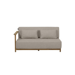 Diivan Apple Bee ST.LUCIA tiik / beež, 158x82xH61 cm, parem