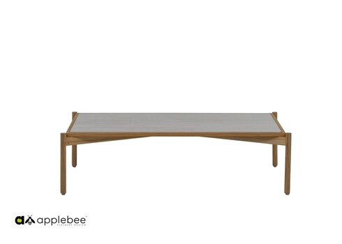 Diivanilaud Apple Bee ST.LUCIA tiik / hall, 128x70xH35 cm