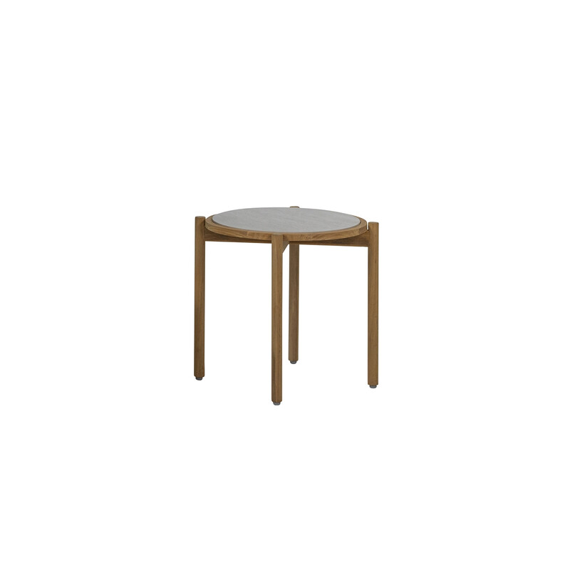 Diivanilaud Apple Bee ST.LUCIA tiik / hall, 55x55xH49 cm