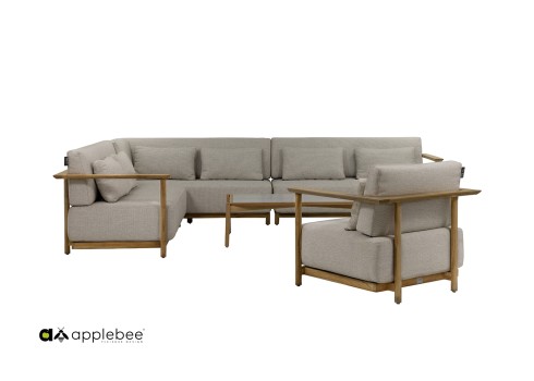 Aiamööbli komplekt Apple Bee ST.LUCIA tiik / beež