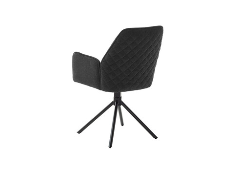 Käetugedega tool ACANDI antratsiit, 60x64xH89 cm, 2 tk