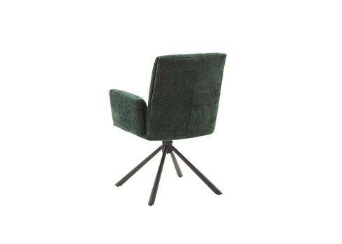 Käetugedega tool BOULDER oliiviroheline / must, 61x63xH86 cm, 2 tk