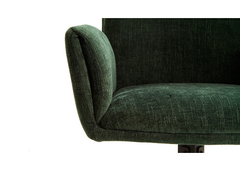 Käetugedega tool BOULDER oliiviroheline / metall, 61x63xH86 cm, 2 tk