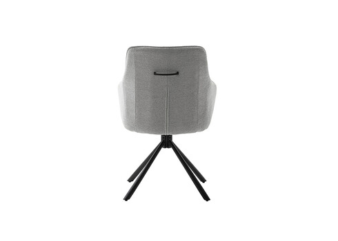 Käetugedega tool KASAMA hall, 62x62xH91 cm, 2 tk