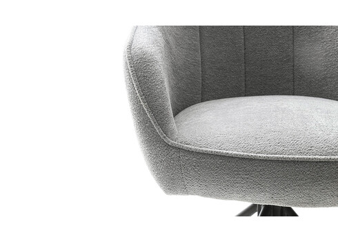 Käetugedega tool KASAMA hall, 62x62xH91 cm, 2 tk