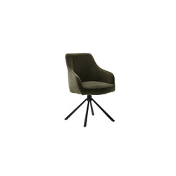Käetugedega tool KASAMA oliiviroheline, 62x62xH91 cm, 2 tk