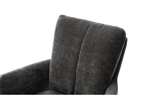 Käetugedega tool MALIA antratsiit / must, 61x67xH90 cm, 2 tk