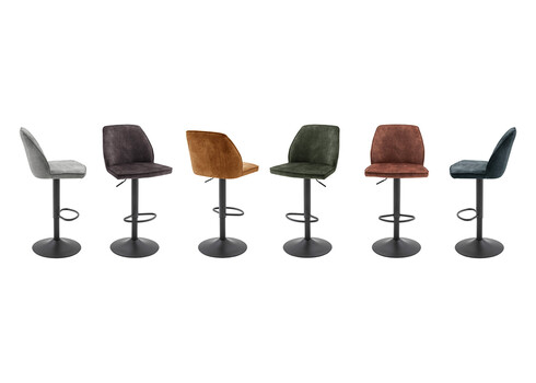 Baaritool OTTAWA kollane, 48x51xH91 cm, 2 tk