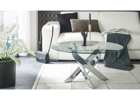 Diivanilaud KOPENHAGEN metall, 80x80xH45 cm