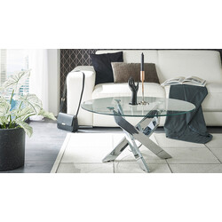 Diivanilaud KOPENHAGEN metall, 80x80xH45 cm