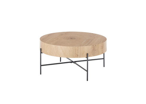 Diivanilaud MANACOR tamm, 80x80xH36 cm