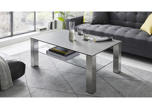 Diivanilaud PUNO hall, 110x70xH43 cm