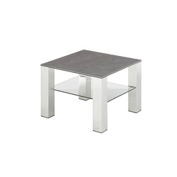 Diivanilaud PUNO hall, 60x60xH43 cm