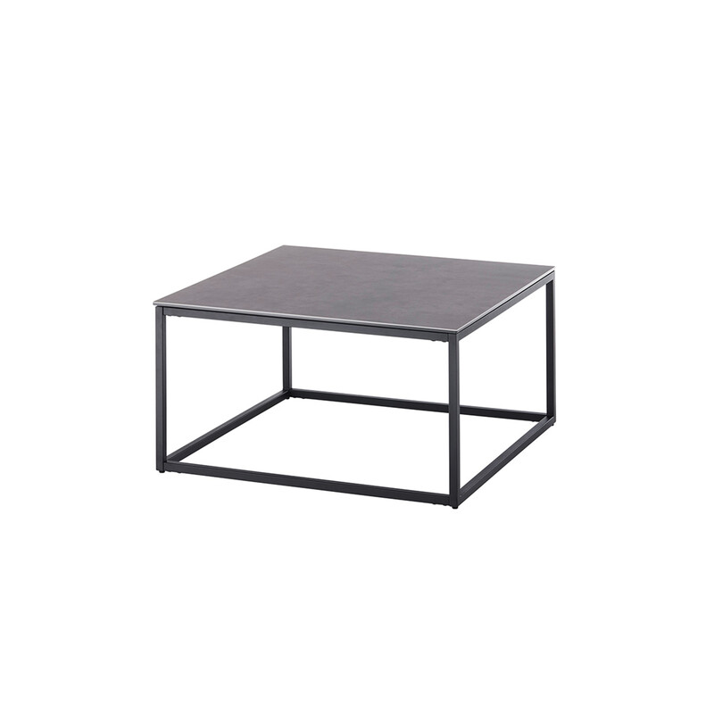 Diivanilaud VARNA antratsiit, 75x75xH40 cm